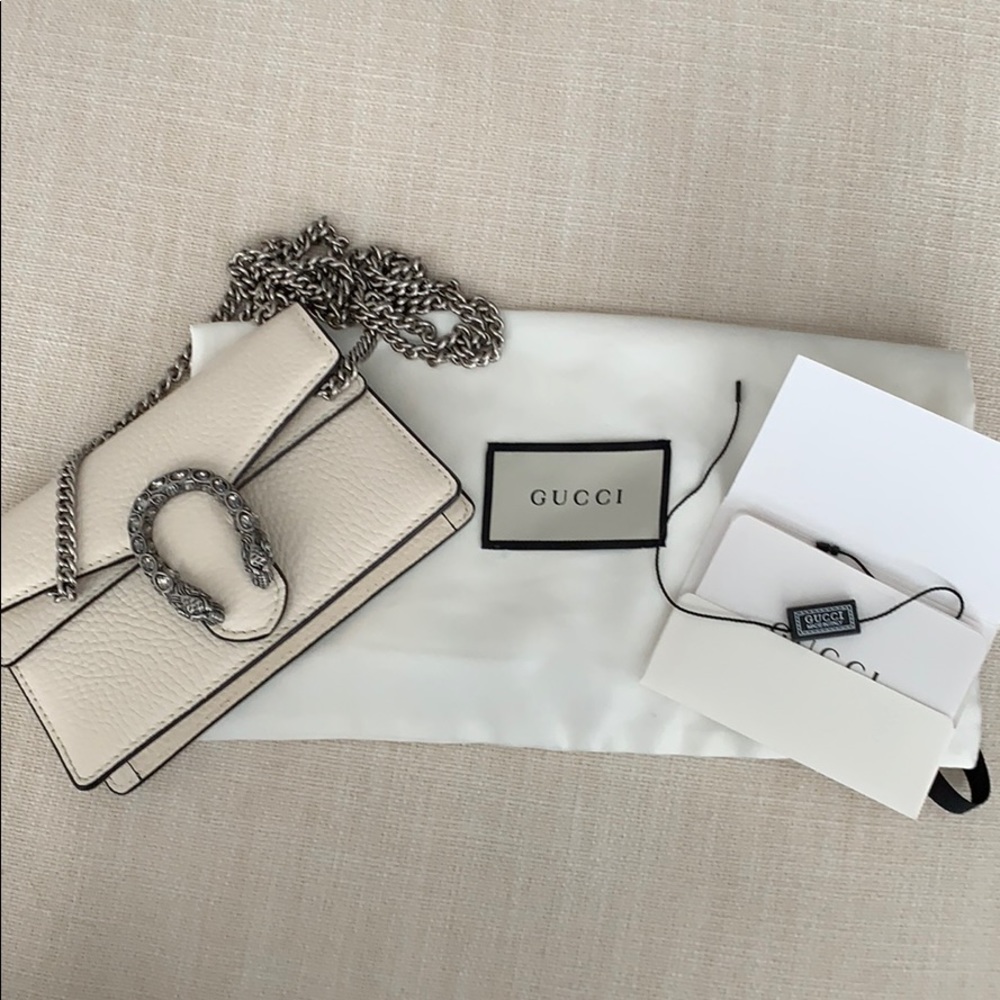 Dionysus super mini leather bag